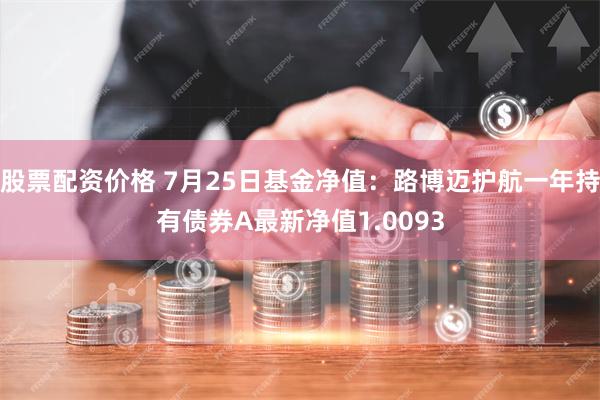 股票配资价格 7月25日基金净值：路博迈护航一年持有债券A最新净值1.0093