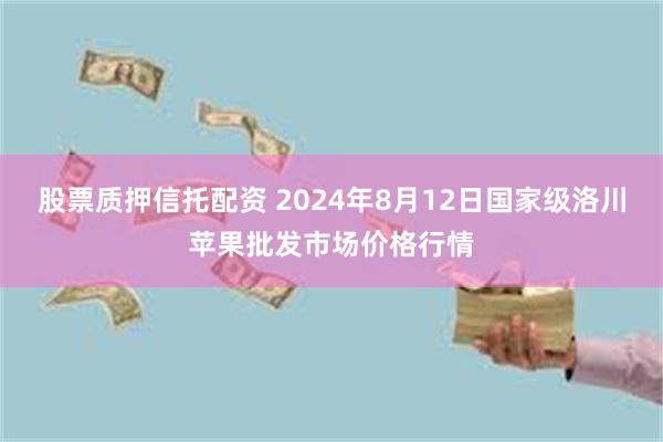 股票质押信托配资 2024年8月12日国家级洛川苹果批发市场价格行情