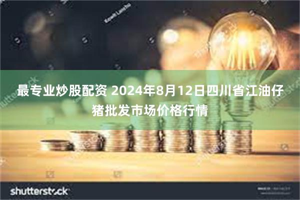 最专业炒股配资 2024年8月12日四川省江油仔猪批发市场价格行情